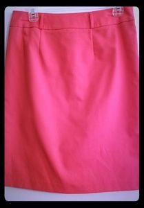 NWOT Modern Fit Pink Pencil Skirt w 2 Belt Loops